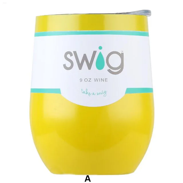 Swig Wine Cups Coffee Tumbler Swig Insulated Cup 9oz 6oz Vacuum Thermos