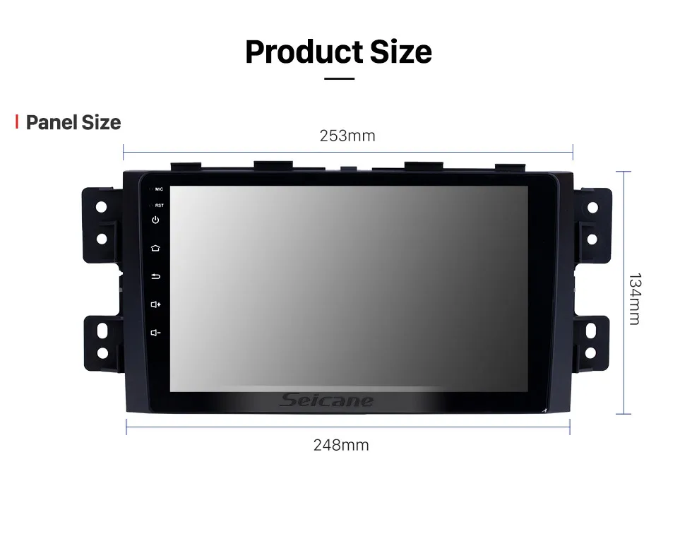 Excellent Seicane Wifi 9" Android 8.1 Touchscreen Car Radio Stereo For 2008-2016 KIA Borrego GPS Navigation Multimedia Player Head Unit 13