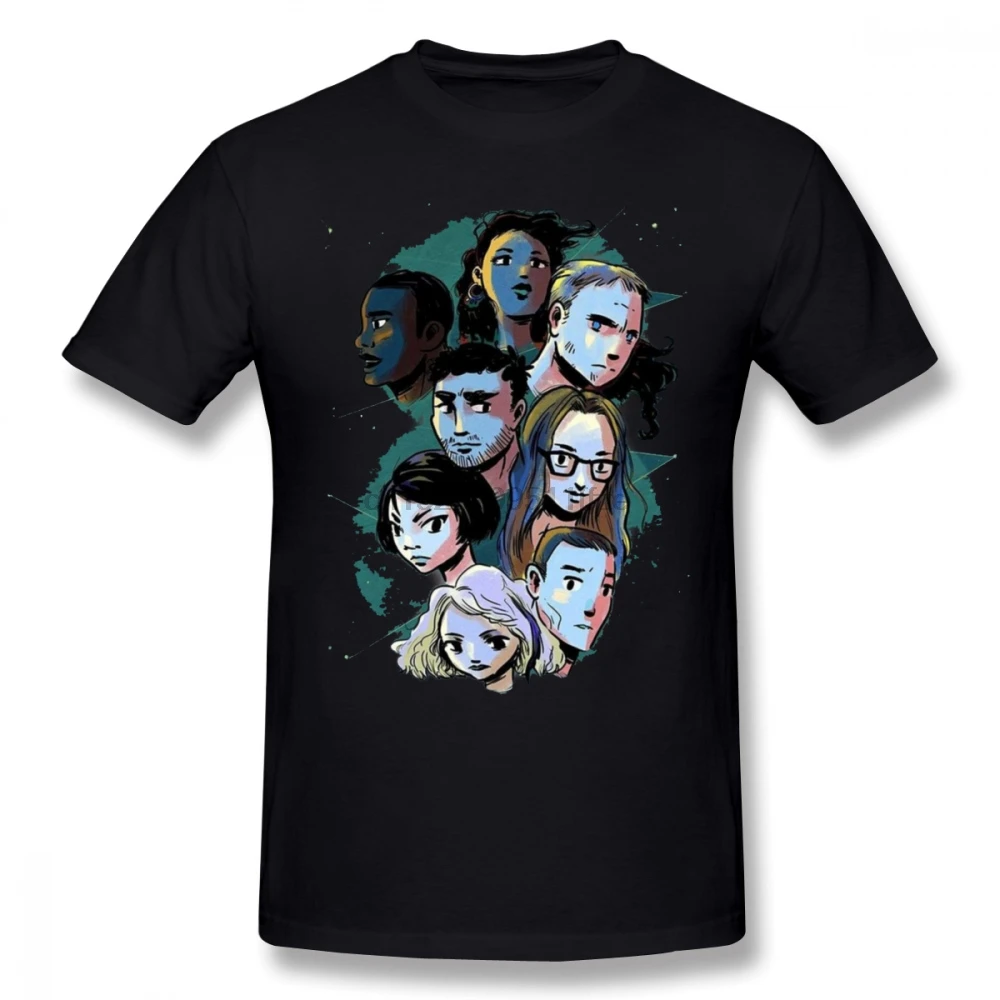 

Sense8 TV Sense 8 Men T Shirt Hiphop Undertale Oversize Cotton Crewneck Short Sleeve Funny T-shirts