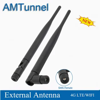 

2pcs/pair 2.4GHz WiFi Antenna 4G LTE antenna 5dBi WLAN Router Antenna RP-SMA female for Huawei TP-LINK ZTE routers modems