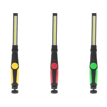 

USB Rechargeable COB LED Work Light Magnetic Car Repair Inspection Lamp Emergency Lights Portable Night Working Lamps