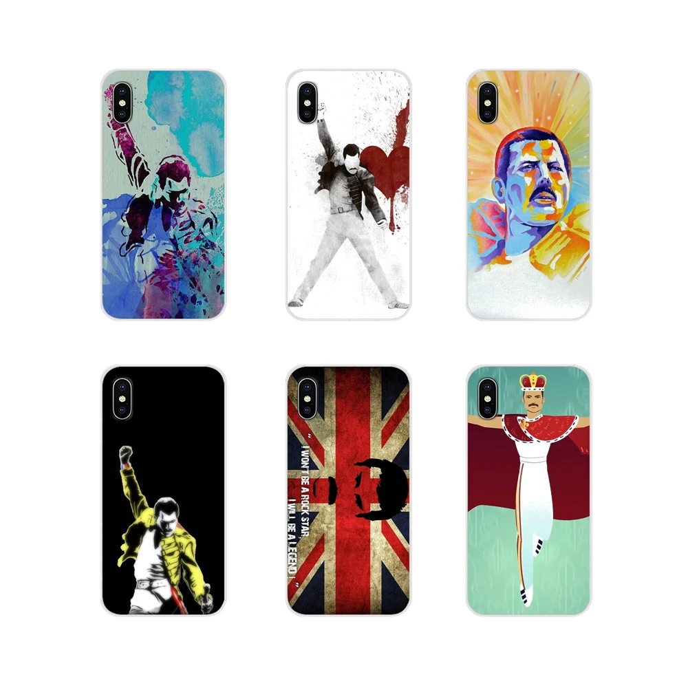 

Freddie Mercury Art For Huawei G7 G8 P7 P8 P9 P10 P20 P30 Lite Mini Pro P Smart Plus 2017 2018 2019 Accessories Phone Skin Cover