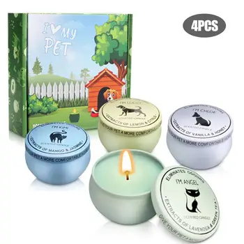 

Natural Soy Wax Candle Gift Set Handmade Scented Candle Wedding Birthday Home Decor For Aromatherapy Stress Relief