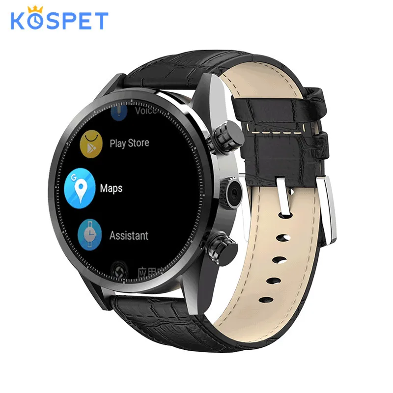 Смарт-часы kospet надеемся lite Android 7.1.1 1 Гб оперативной памяти 16 встроенной с gps 8MP
