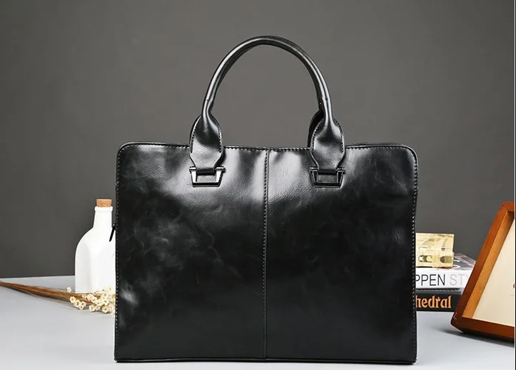 2018 Новая модная деловая брендовая мужская сумка через плечо сумка деловая Компьютерная сумка мужская рабочая сумка мужской портфель CZ12