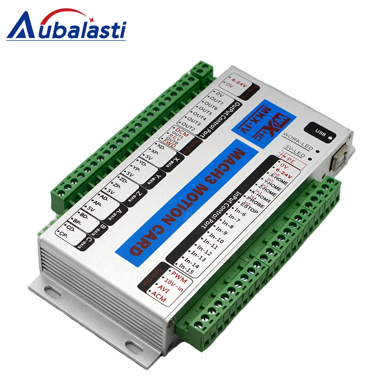 Mach 3 kontrola CNC karty 3 osi 4 osi 6 osi XHC MK3 CNC Mach3 USB obsługa portów okno 7 10 system Mach 3 kontrola CNC karty 3 osi 4 osi 6 osi XHC MK3 CNC Mach3 USB obsługa portów okno 7 10 system