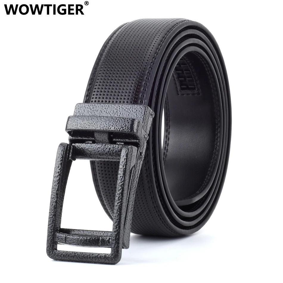 

WOWTIGER Men`s Designer Luxury Brands Belts for Men Automatic High quality alloy Belt Man ceinture homme cinturon hombre