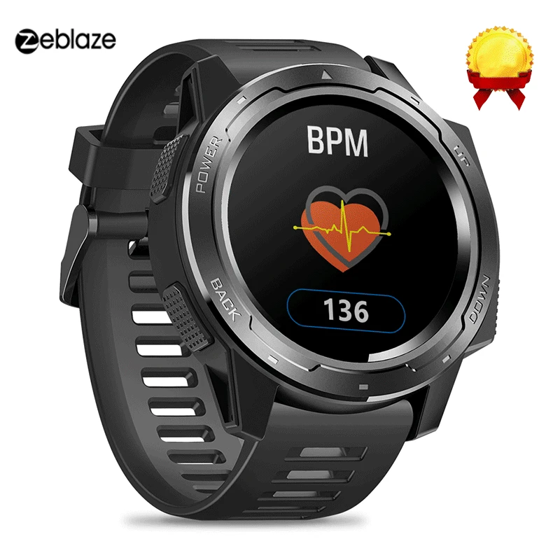 Умные часы Zeblaze VIBE 5 спортивные водонепроницаемые умные с пульсометром и