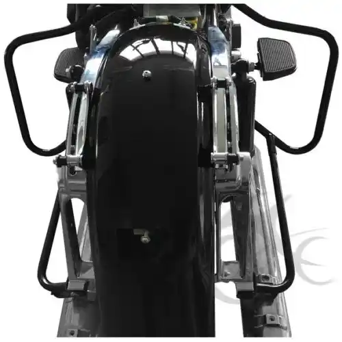 Saddlebag Bracket Guard Crash Bars For Harley Touring Street Road Glide FLHX 14+ Road King