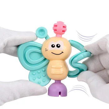 

7 Pcs/set Baby Teether Hand Bells Teething Rattles Toys Development Infant Early Educational Baby Rattles Toys