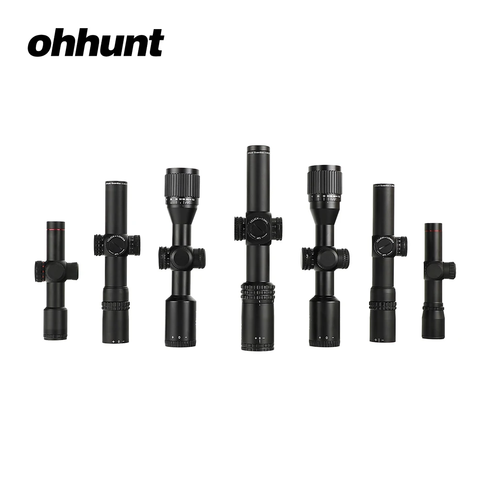 

ohhunt Guardian Compact Hunting Rifle Scope 25.4mm or 30mm Tube Tactical Optics Sight Riflescope Fogproof Nitrogen Sealed