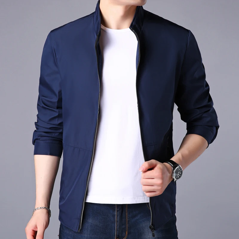Мужская ветровка повседневная на молнии|jacket coat men|coat for mencoat men |