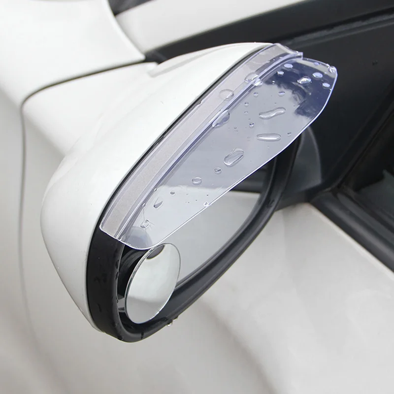 2X Car Styling Rearview Mirror Rain Eyebrow for Nissan Qashqai J11 J10 Juke Almera Tiida Note Pathfinder Primera Skyline Navara |