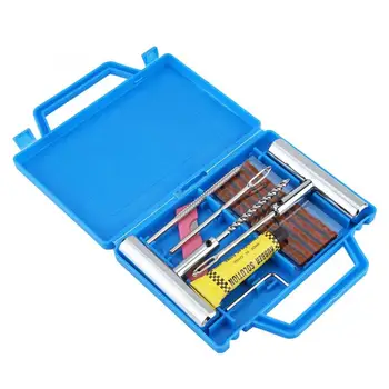 

11Pcs Tire Repair Kit Tyre Repairing Tool Set for Motorcycles with Box for Car Repair Tools Hex Wrench