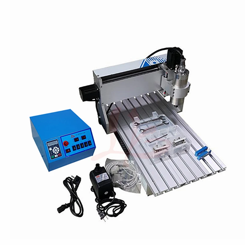 

0.8KW 3 axis 6040 CNC Router Engraving Milling Machine with VFD water cooling spindle