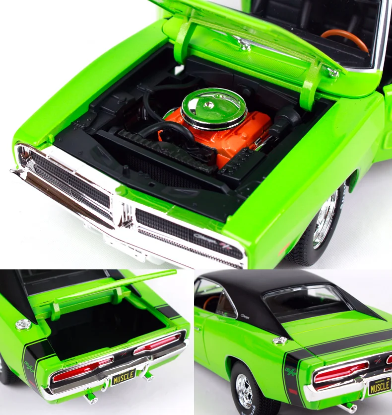 Maisto 1:18 1969 DODGE зарядное устройство R/T Lnvolving мышцы старый модель автомобиля литой модельный автомобиль игрушки Новый в коробке Бесплатная