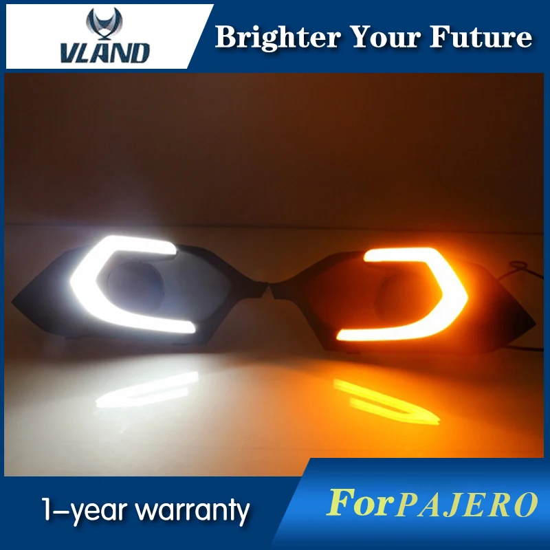 2Pcs LED Daytime Running Lights DRL Fit For Mitsub...