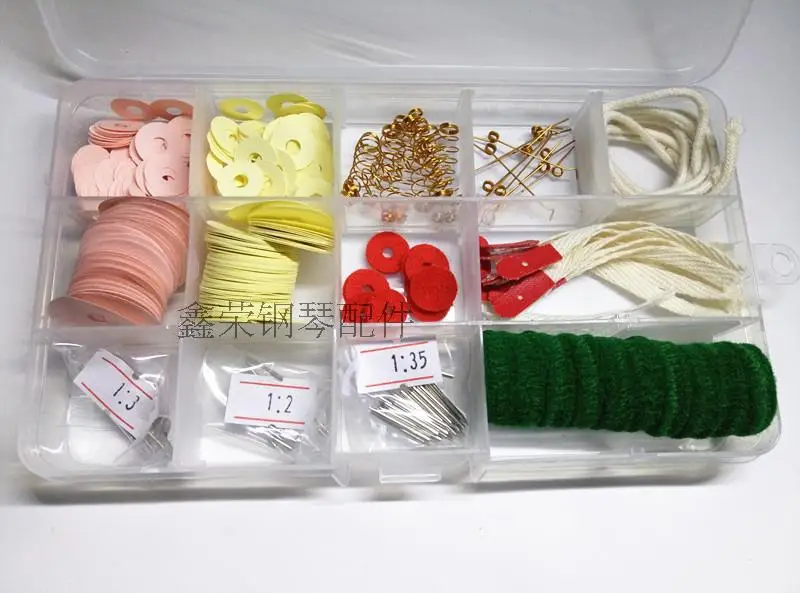 Piano Tuning Tools, Piano Fittings, Routine Accessories Suit, Piano Parts Set Box