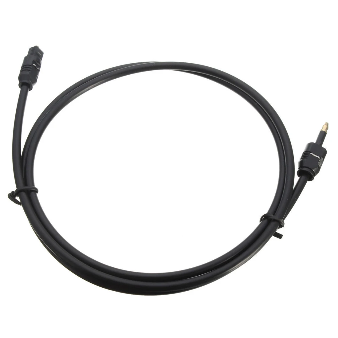 

HFES 1m 3ft Toslink to Mini Plug 3.5mm Digital Optical SPDIF Audio Cable Gold Plated