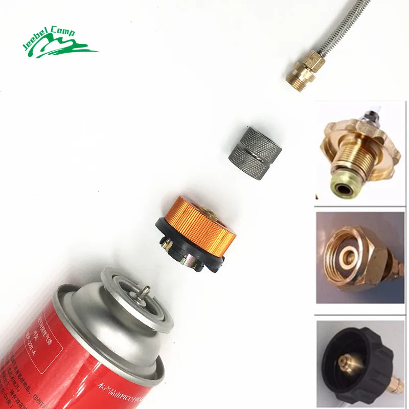 Dual Purpose camping gas stove adapter outdoor gas refill adapter propane tank accessories LPG Flat Cylinder Coupler Bottle Dual Purpose camping gas stove adapter outdoor gas refill adapter propane tank accessories LPG Flat Cylinder Coupler Bottle