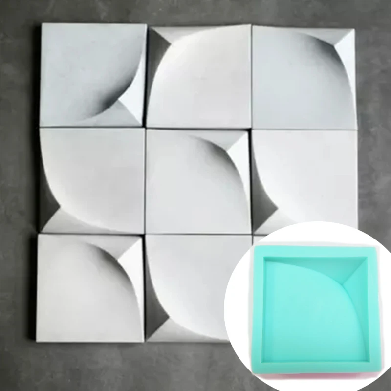 Buy SN0011 silicone wall molds multilateral cement