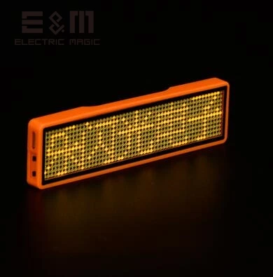 Светодиодный Bluetooth дисплей с 4 буквами неоновая вывеска Micro USB Displayfor значок для