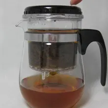 18 унций стеклянный чайник, с фильтром, 500 мл стеклянная чашка, простой в использовании, BP02