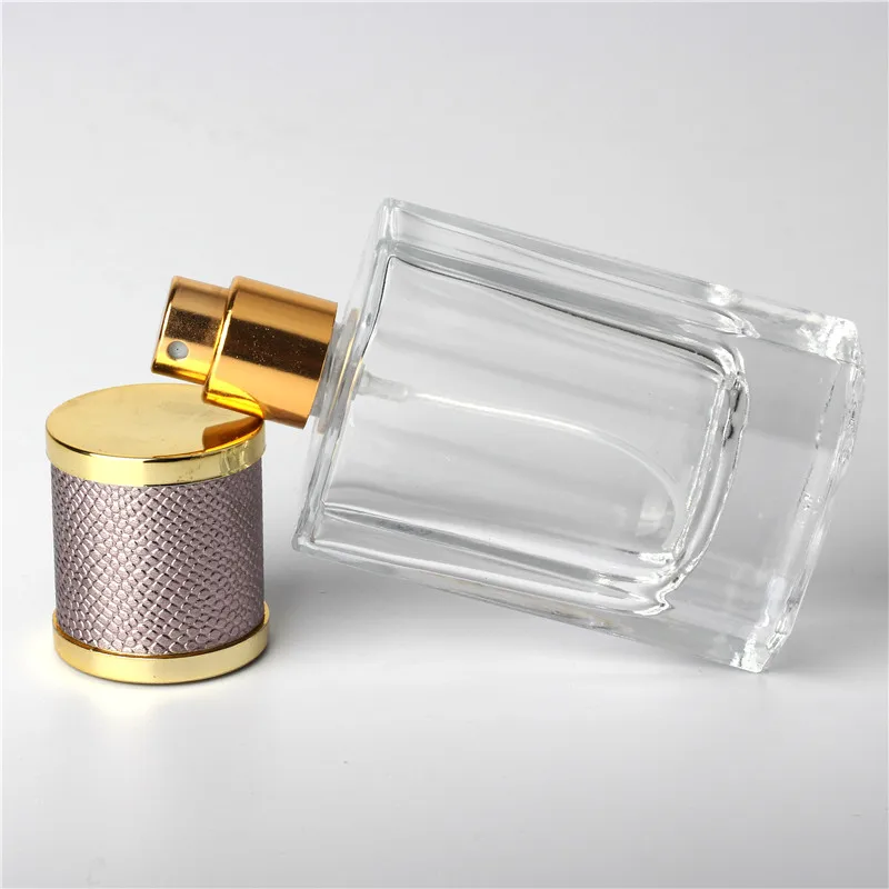 Флаконы для духов Заправляемый спрей из прозрачного стекла 50 мл|empty cosmetic