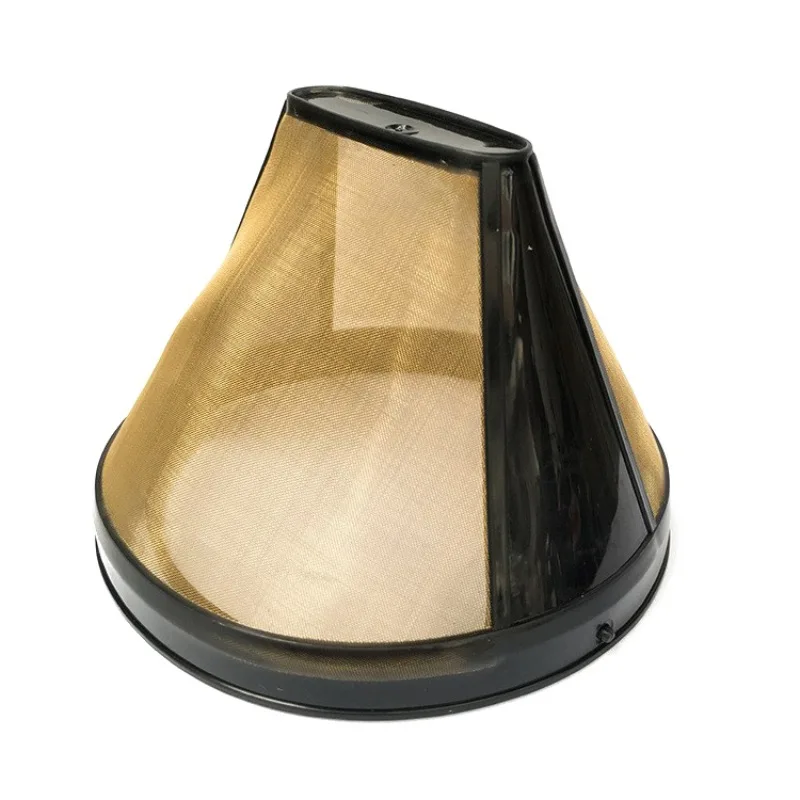 

Kitchenware Cone-Style Kitchen Gadgets Coffee Filter Accessories Reusable Coffee Maker Handmade Stainless Steel 1 Pcs