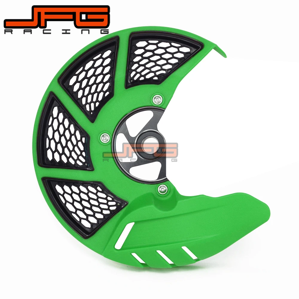 Brake Disc Rotor Guard Cover Protector For KAWASAKI KX125 KX250 KX250F KX450F KLX450R KX KXF KLX 125 250 450 2006-