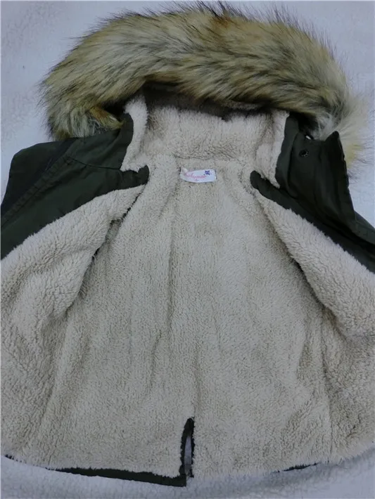 Коллекция года, камуфляжная детская хлопковая куртка длинное плотное зимнее пальто для мальчиков детские зимние куртки для мальчиков, верхняя одежда с капюшоном и меховым воротником