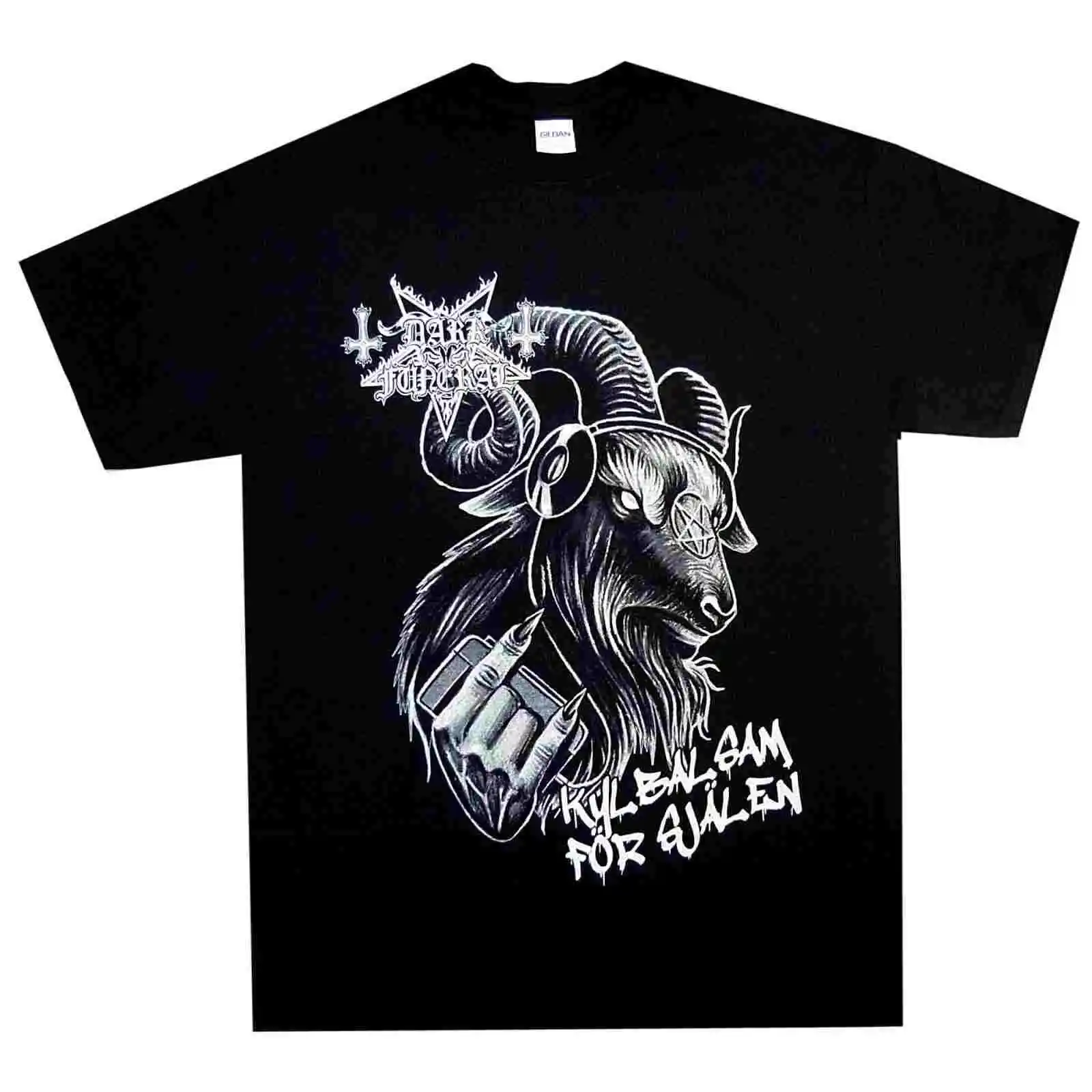 Темные похороны Kybaslam для Sjalen рубашка Размеры s m l xl XXL XXXL Футболка Offcial