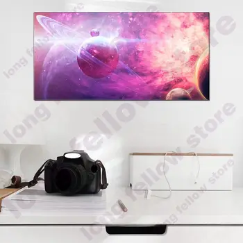 

Abstract Landscape Picture Wall Art for Game Room Lobby Hallway Home Decor Outer Space Poster Print Artwork Large Photo Dropship