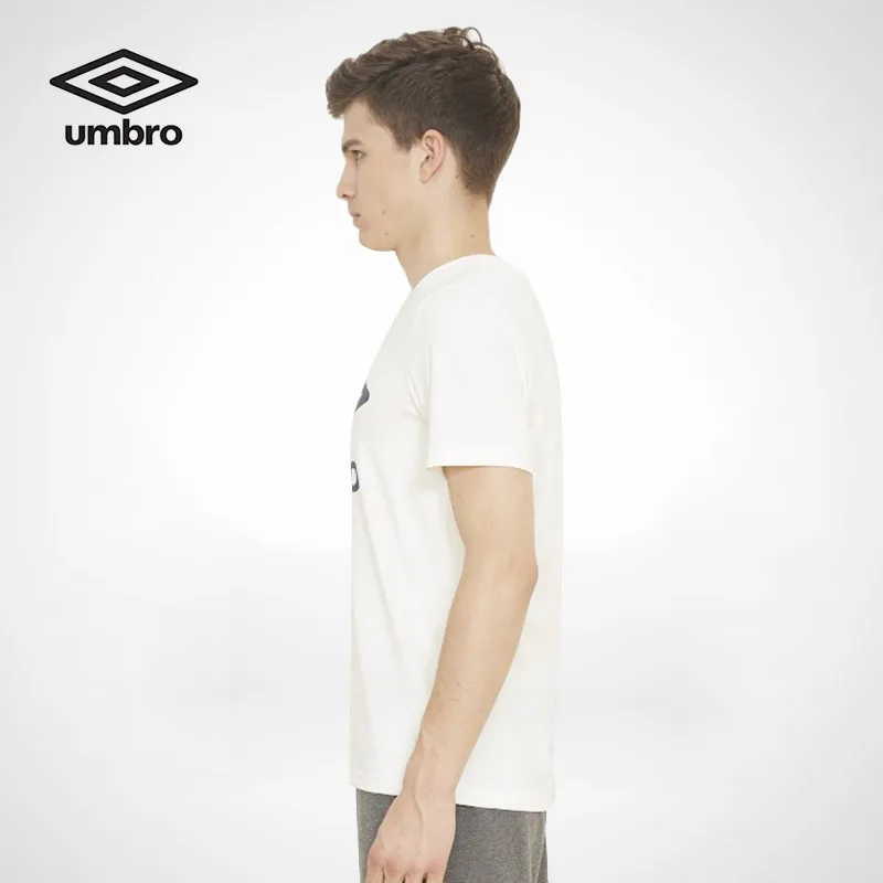 Umbro летняя новая мужская футболка Спортивная Горячая Распродажа хлопковая Футболка мужская с коротким рукавом UCC63067