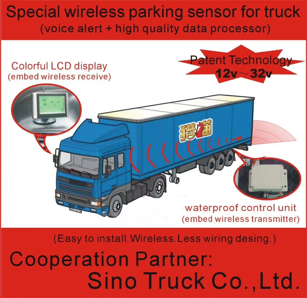 Sensor de para camión, dispositivo con pantalla LCD, voltaje 24 V|sensor sound|sensor pt100sensor abs AliExpress