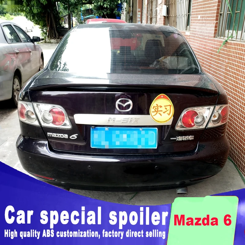 Золотой код модели дизайн Спойлер 2003 до 2016 для Mazda 6 спойлер высокое качество АБС