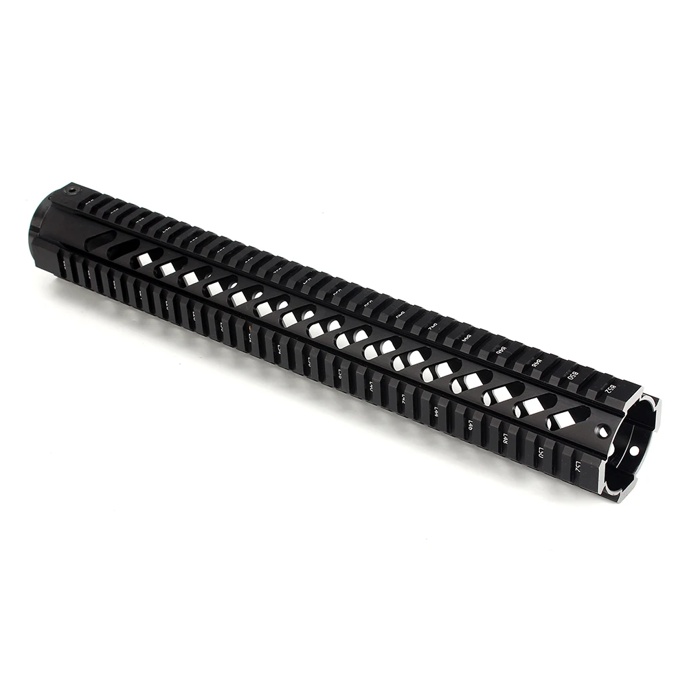 ohhunt Tactical T-Series 15 Inch Free Float Quad Picatinny Rail Handguard Installs On Standard Carbine Length AR15 M16 Rifles (5)