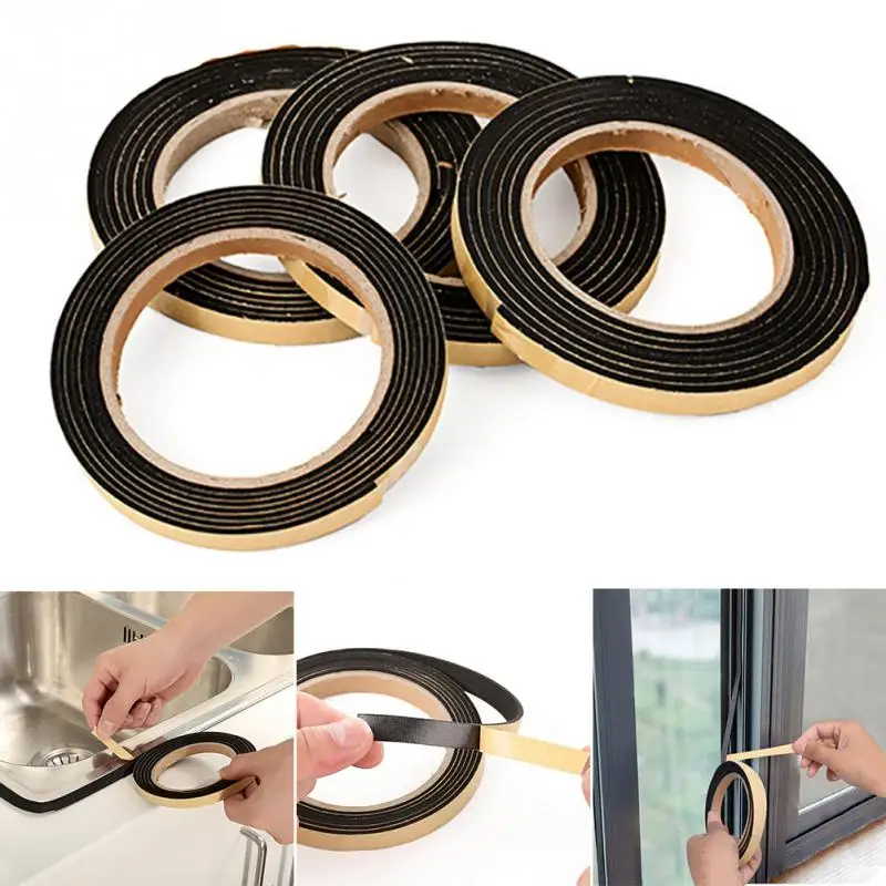 

Gas Stove Cooker Slit Anti-fouling Sealing Tape Sealing Strip Prectical Household Adhesive Tapes 2mm Thick 2M/Roll 1cm Width