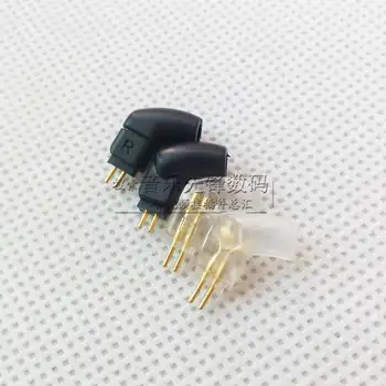 

2pcs UM3X W4R UE18 90 degree bend insert 0.78mm plug