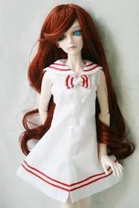 

[wamami] 106# White Dress/Outfit/Clothing 1/3 SD DOD BJD Dollfie