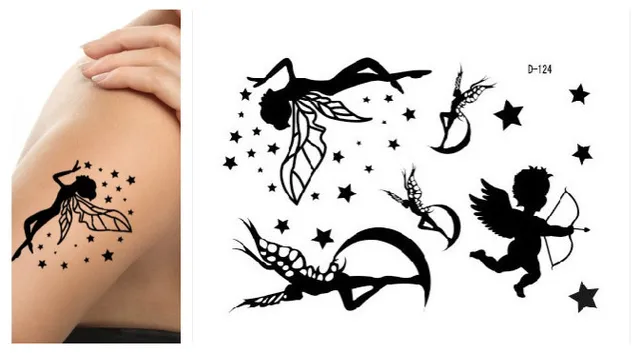 waterproof tattoo stickers tattoos butterfly fairy fantasy elf waterproof tattoo stickers tattoos butterfly fairy fantasy elf