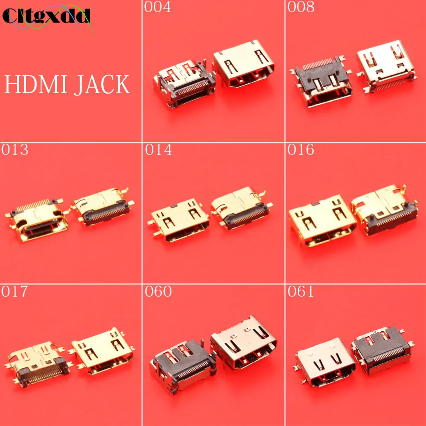 Cltgxdd 8 моделей 19 pin планшеты, ноутбуки HDMI Женский 19pin Jack Разъем Ремонт Замена HD интерфейс передачи данных USB разъем