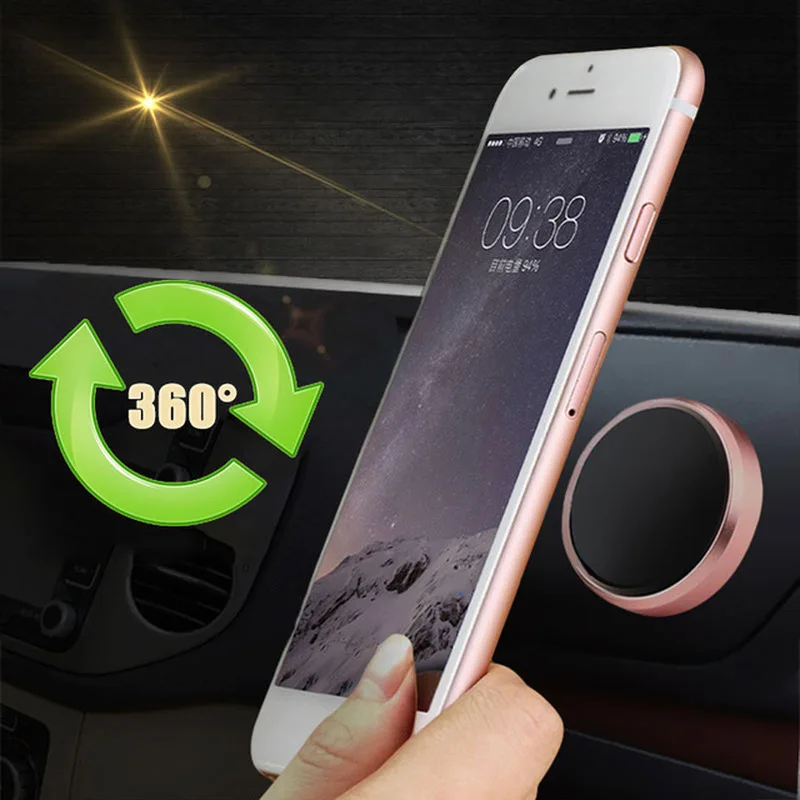 

Universal Mini Car Phone Holder 360 Degree Rotatable Magnetic Air Vent Mount Car Stand Magnetism Mobile Phone Holder Accessorios