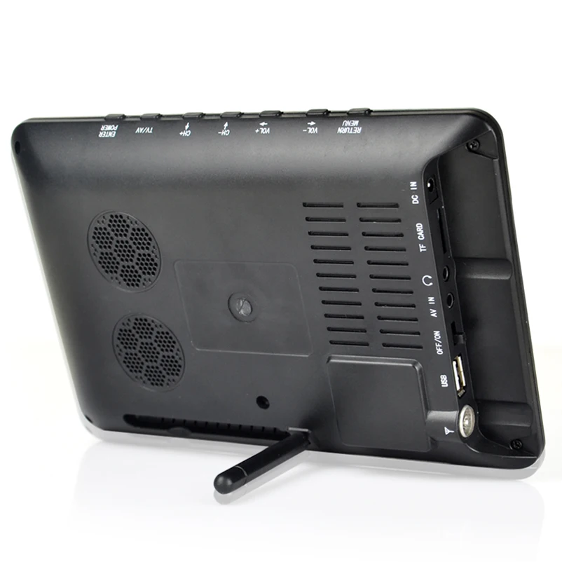 HD ТВ DVB-T2 DVB-T 7 дюймов в цифровом и аналоговом ТВ приемник и TF карта и USB аудио и видео воспроизведения Портативный DVB-T2 телевидения HD ТВ DVB-T2 DVB-T 7 дюймов в цифровом и аналоговом ТВ приемник и TF карта и USB аудио и видео воспроизведения Портативный DVB-T2 телевидения
