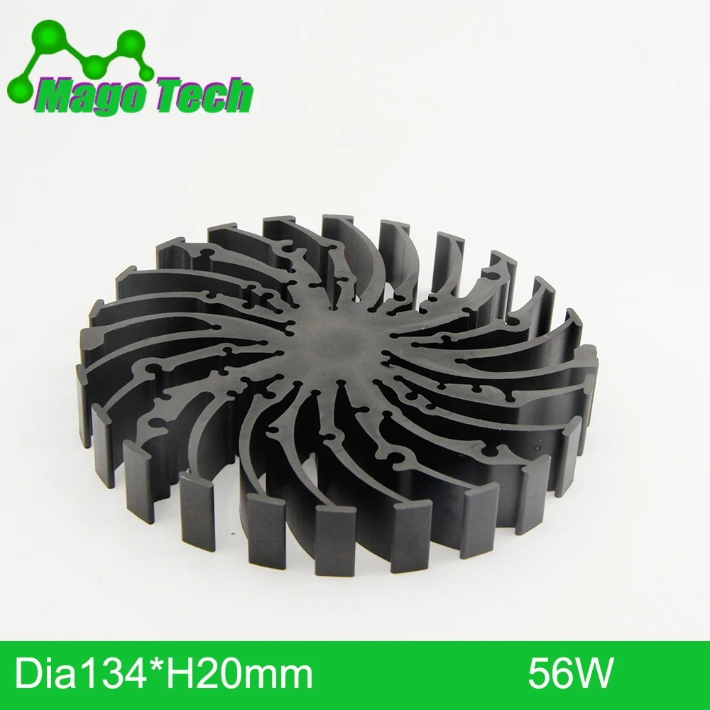 

ш134*20mm Modular LED Star Cooler for low and high bay light LED Grow Light Heatsink 36 mounting holes for all COB Brands