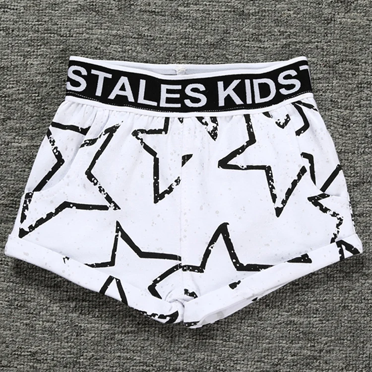 Summer Children's Clothing Girls Boys Shorts Toddler Print Cotton Baby Kids Clothes Shorts Bloomers Bottom Pants CT047