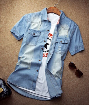 jeans half shirts for mens