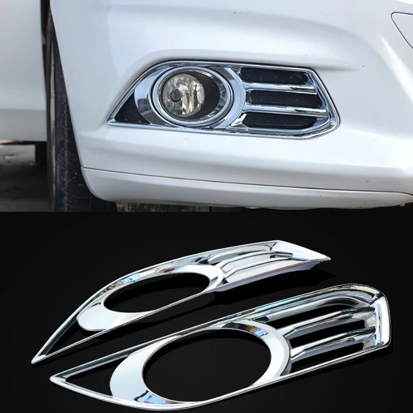 New Chrome Trim Front Fog Light Cover For Ford Fusion Mondeo 2013 2014 2015 2016