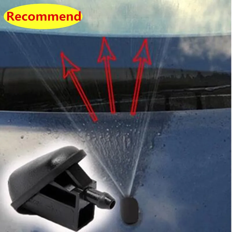 2X Fan Shaped Water Spray For Ford Focus 2 3 4 RS ST Classic Windshield Wiper Nozzle Special Washer Jet Sprinkler Head Refires | Автомобили
