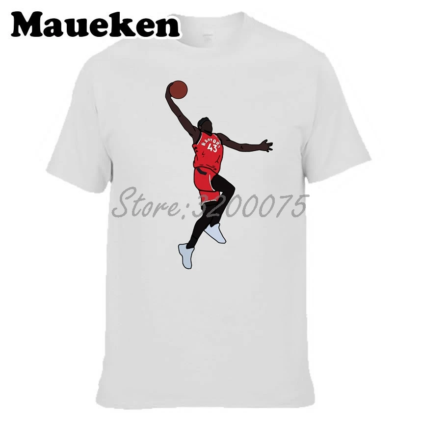 Men Pascal Siakam 43 Dunk Toronto T shirt Clothes T Shirt